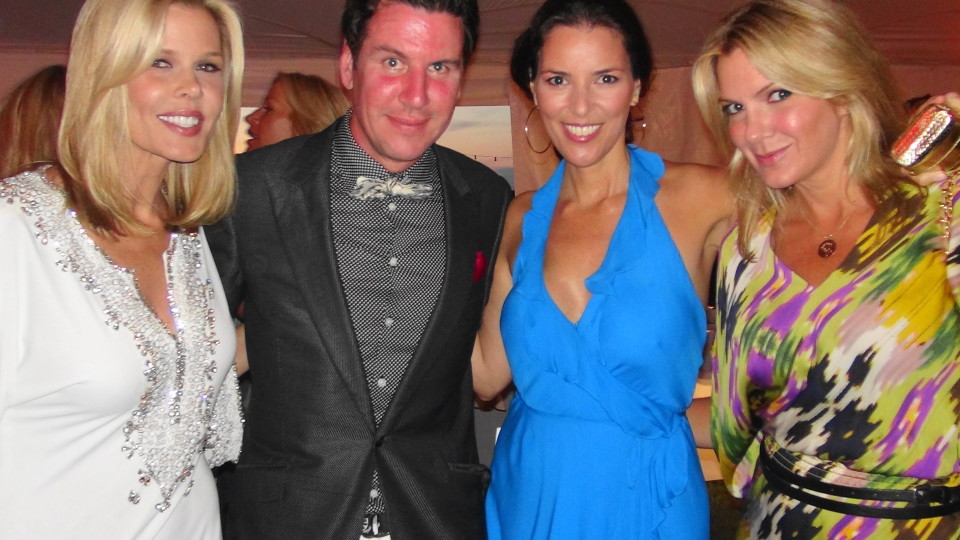 Mary Alice Stephenson with Peter Davis Ann Caruso and Kelli Delaney