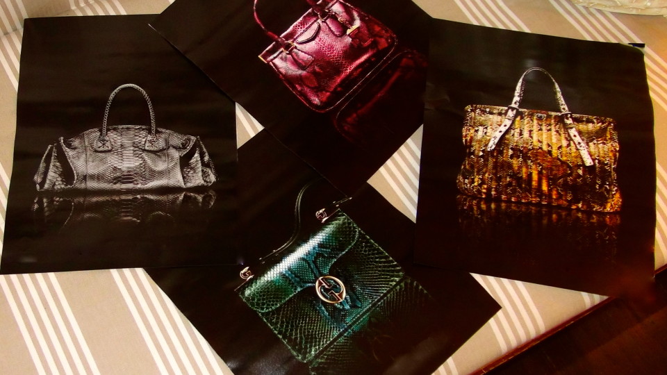 Python bags on KDHamptons.com