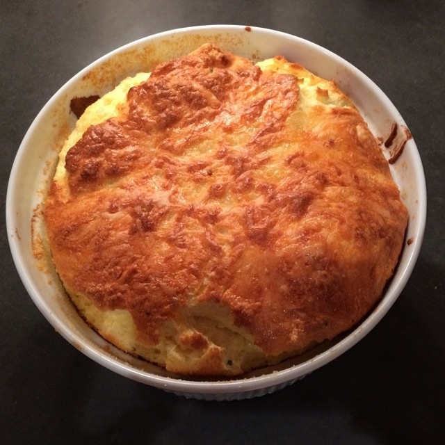 Gruyere and Parmesan Cheese Souffle KDHamptons