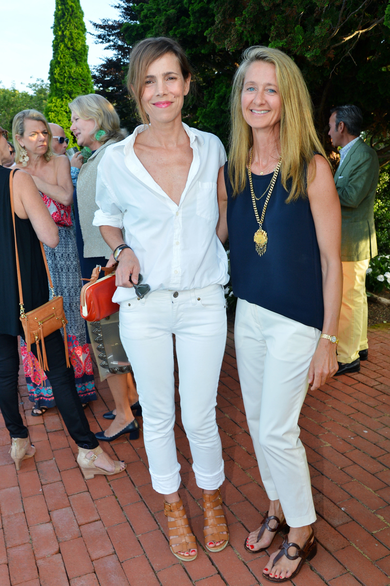 Kelly Hill, Eve Combemale== Chess in the Schools 2015 Hamptons Cocktail Party== 85 Butter Lane, Bridgehampton, NY== July 17, 2015== ©Patrick McMullan== Photo - Patrick McMullan/PatrickMcMullan.com== ==