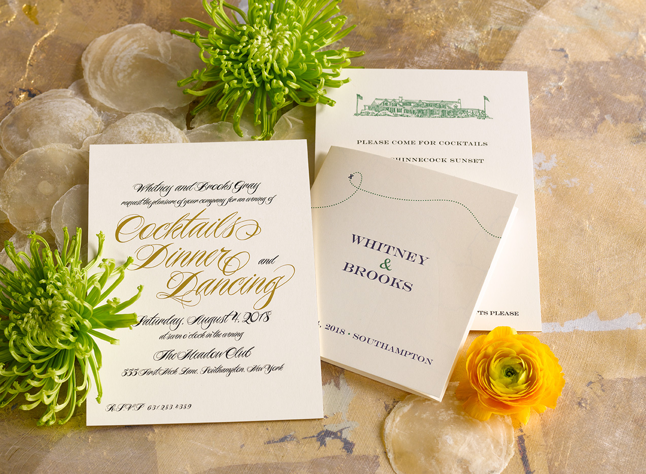 picketts wedding invite Southampton