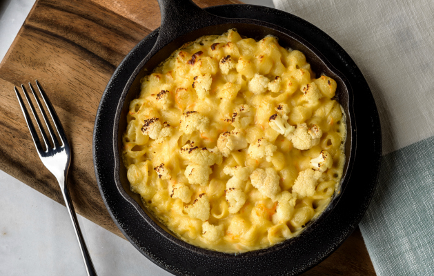 Mac & Cheese with Carrot & Cauliflower